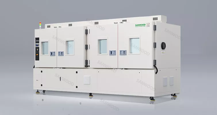 Horizontal Two-zone Thermal Shock Test Chamber