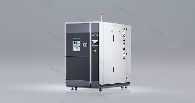 Three-zones thermal shock test chamber